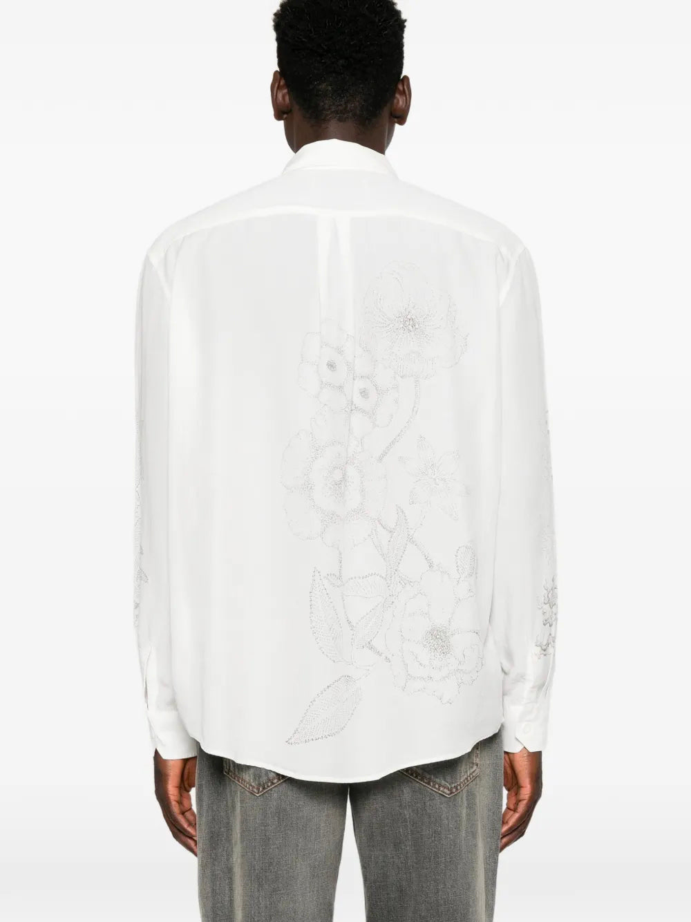 OUR LEGACY-BEYOND SHIRT-M4262BPA POINTILLISM ALLEGORY PRINT