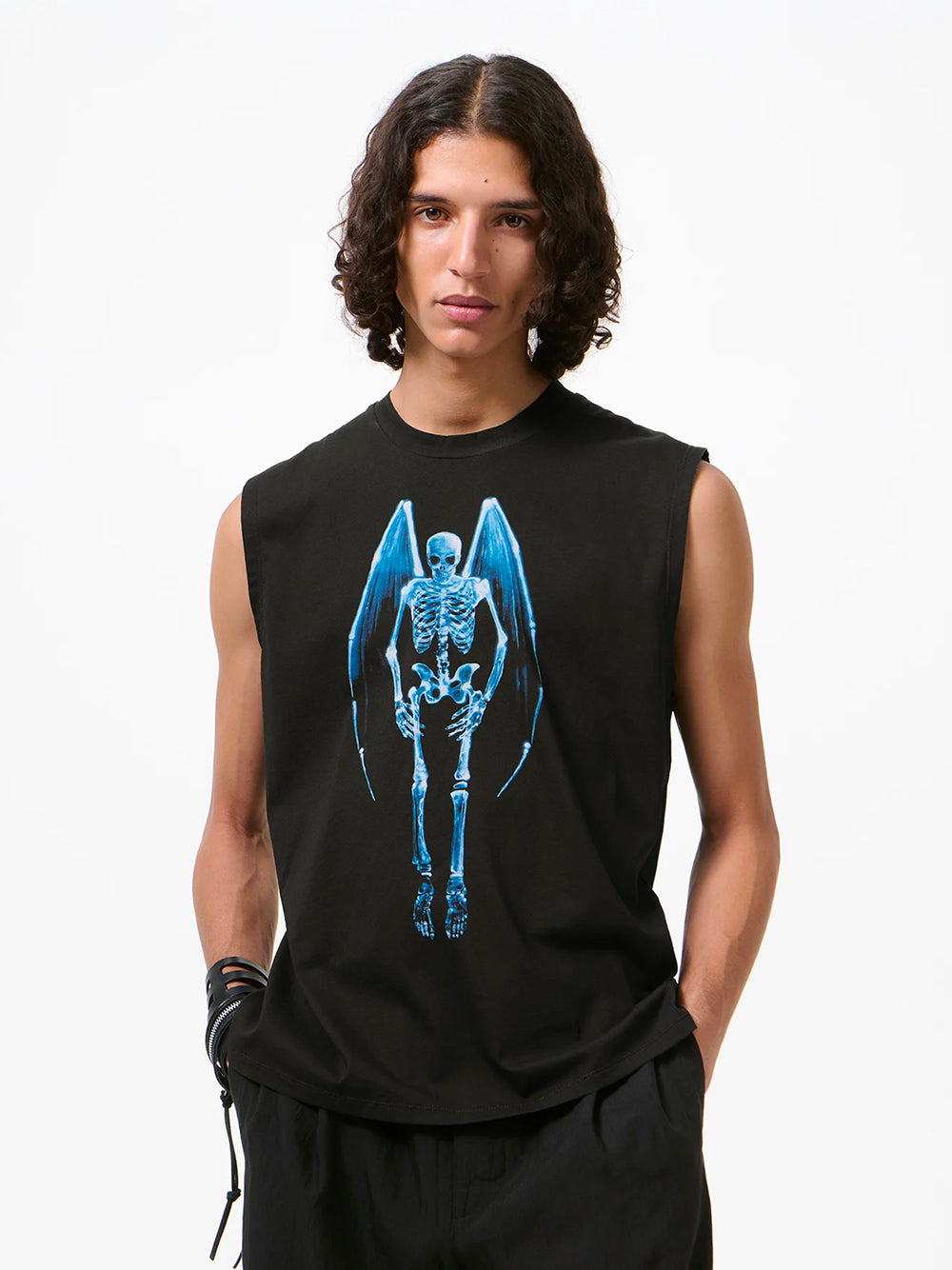 OUR LEGACY-BREATHE TANK-M2266BF FALLEN ANGEL PRINT