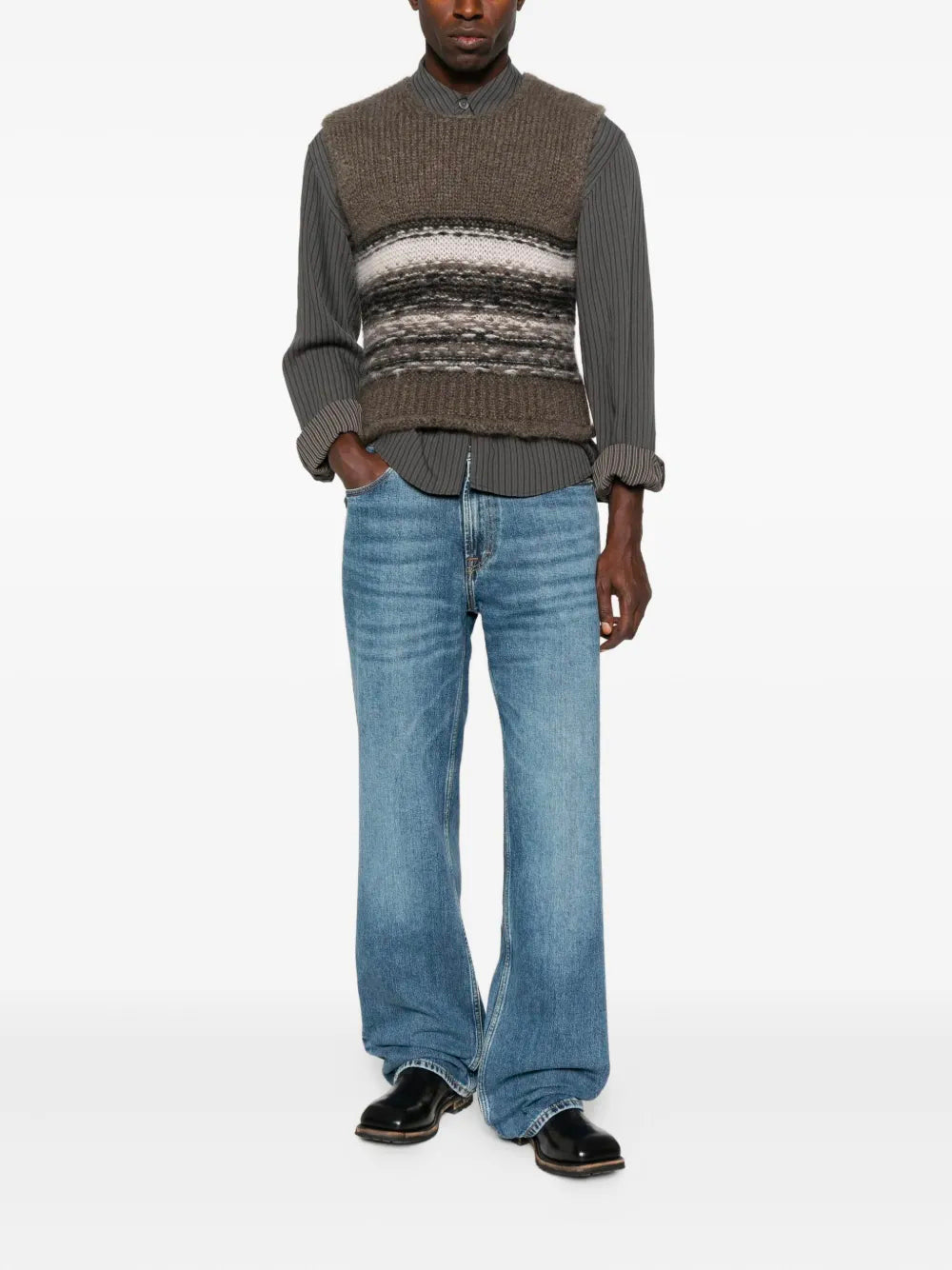 OUR LEGACY-CARLSON CUT-M4255RR RODEO WASH BROKEN TWILL