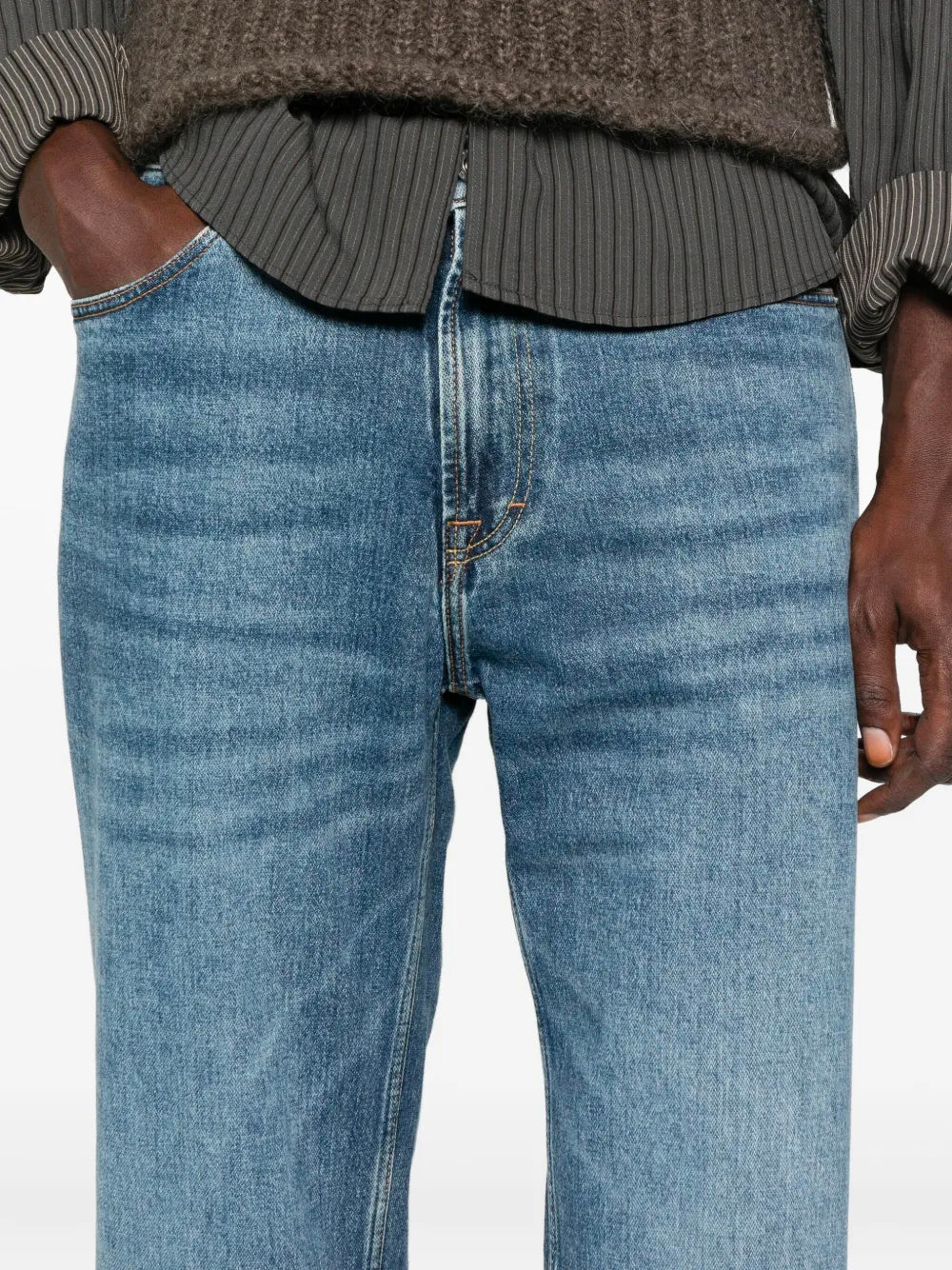 OUR LEGACY-CARLSON CUT-M4255RR RODEO WASH BROKEN TWILL