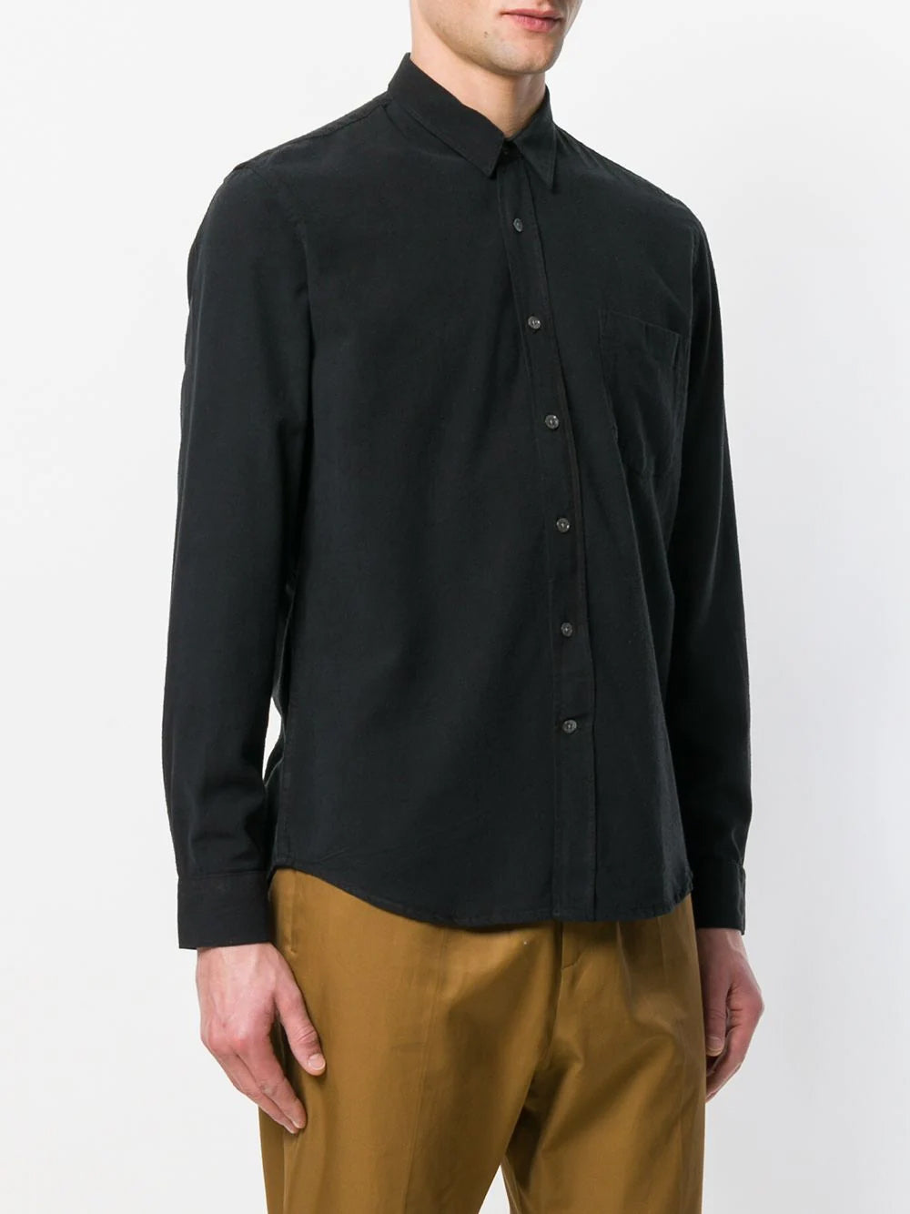 OUR LEGACY-CLASSIC SHIRT-COCSBS BLACK SILK