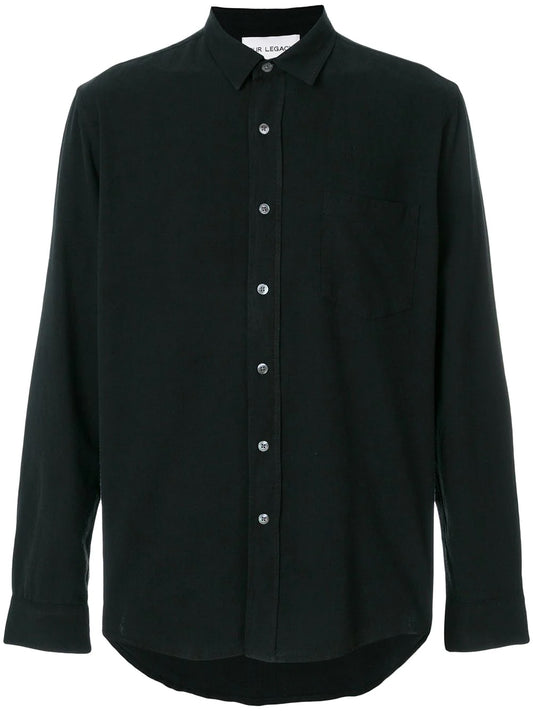 OUR LEGACY-CLASSIC SHIRT-COCSBS BLACK SILK