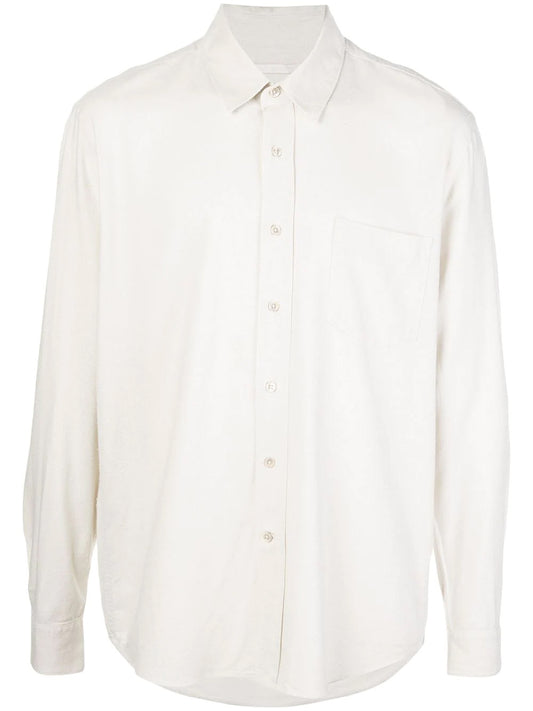 OUR LEGACY-CLASSIC SHIRT-COCSWS WHITE SILK