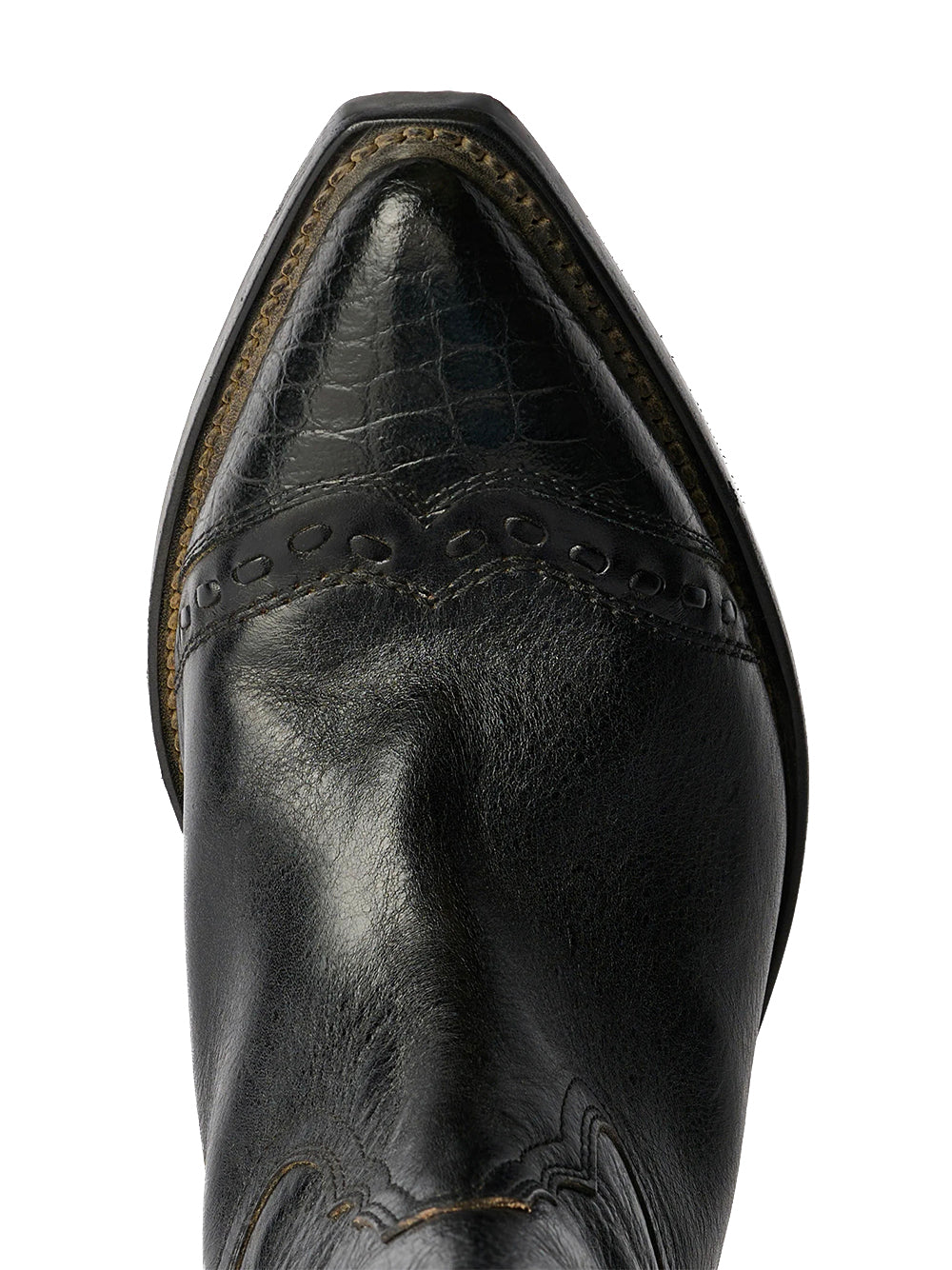 OUR LEGACY-CONSULTANT BOOT-A2267CDB DEEP BLACK LEATHER