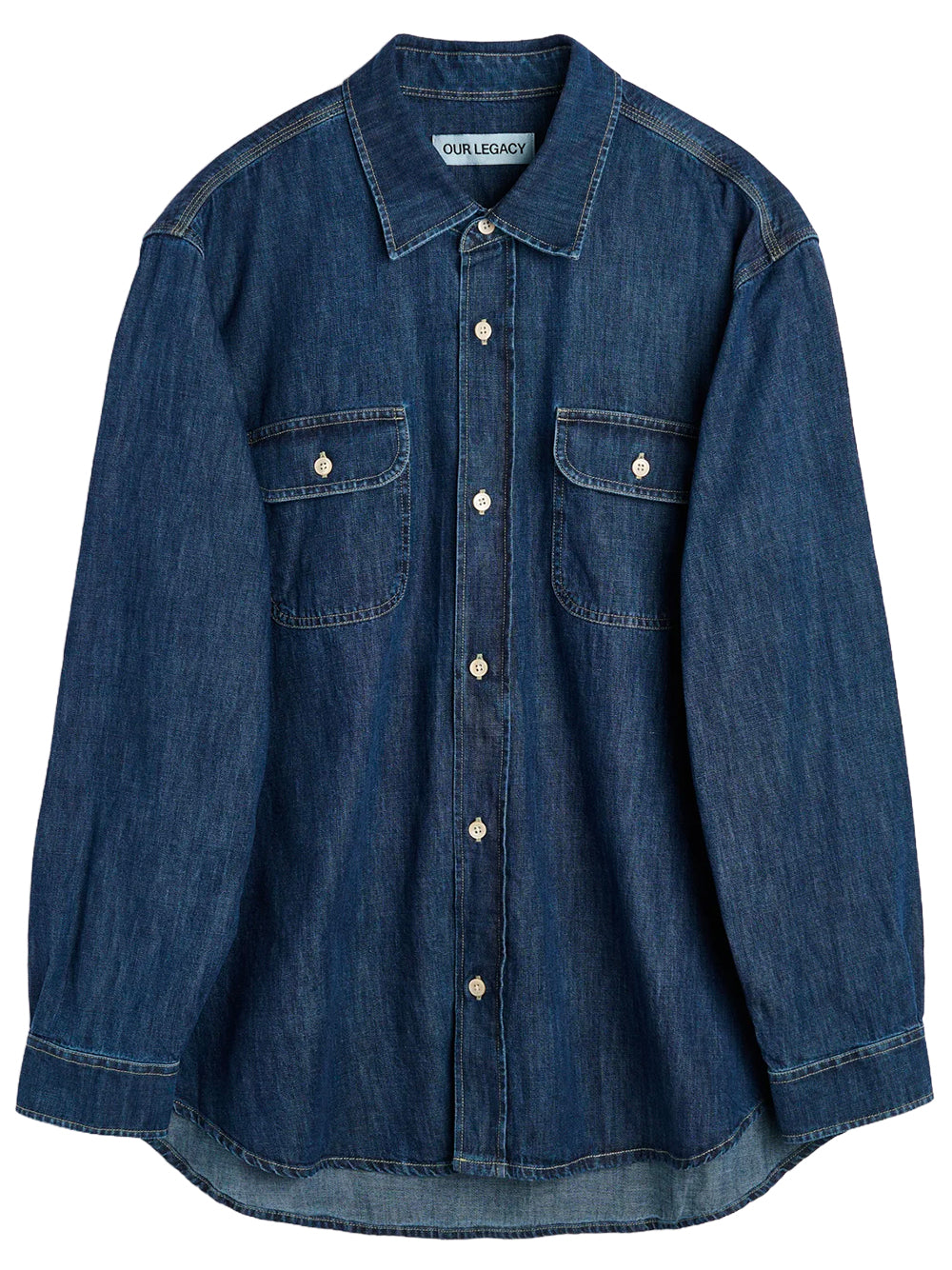 OUR LEGACY-COUNTRY SHIRT-M4262CEB TASCO WASH
