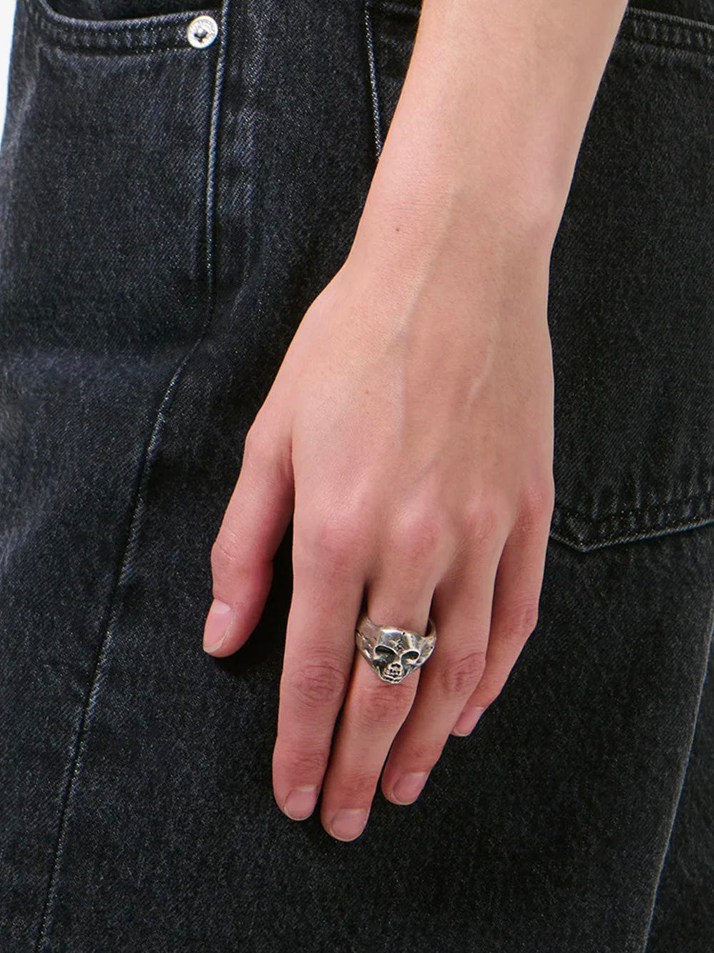 OUR LEGACY-CRANIUM RING-A2218CRS SILVER