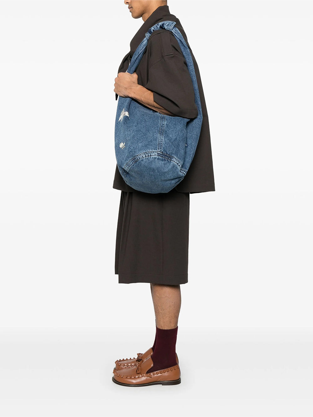 OUR LEGACY-DRIP BAG-A2258DI INDIGO BUTTERFLY