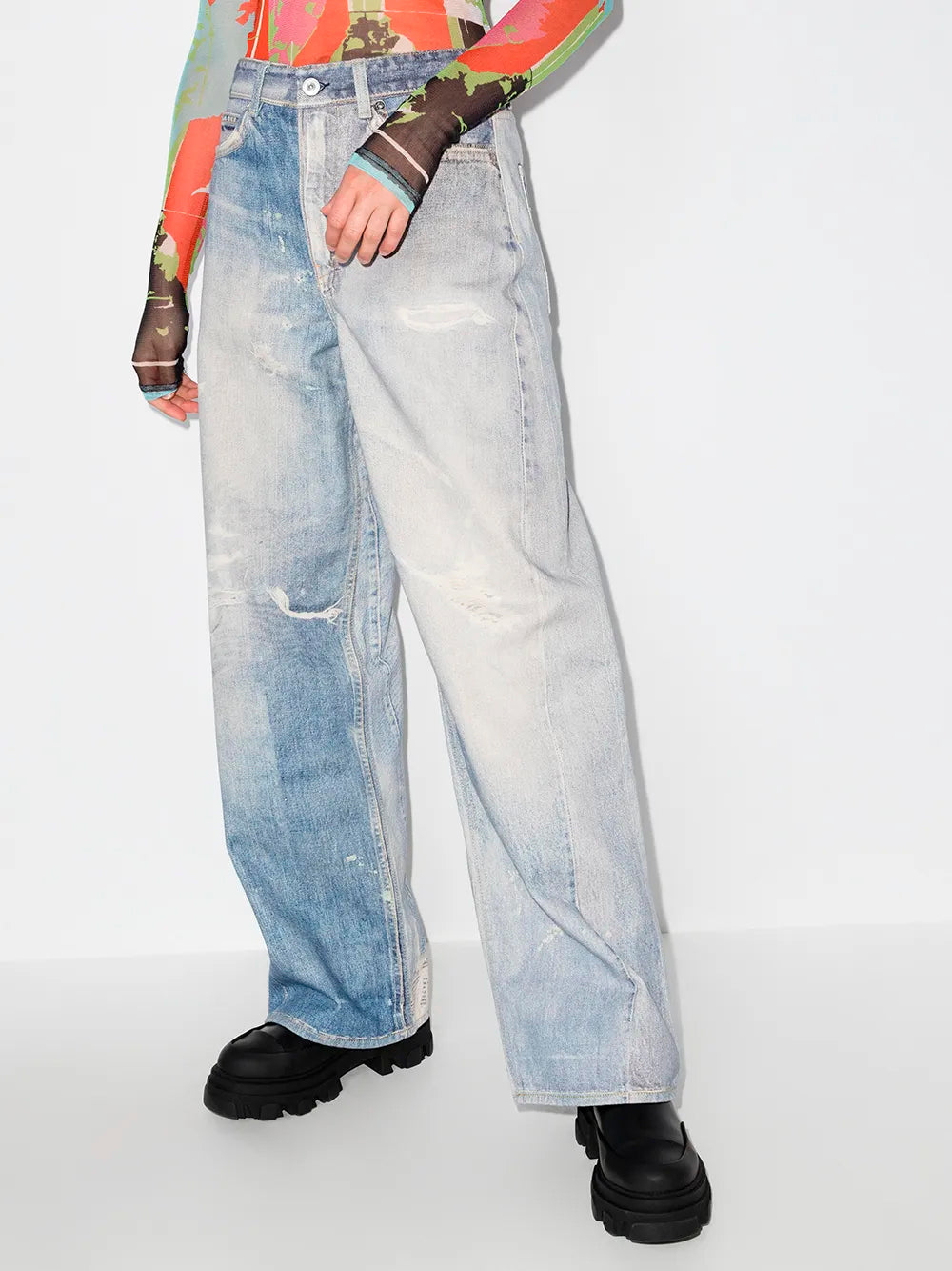 OUR LEGACY-FULL CUT-W4205TDD DIGITAL DENIM PRINT