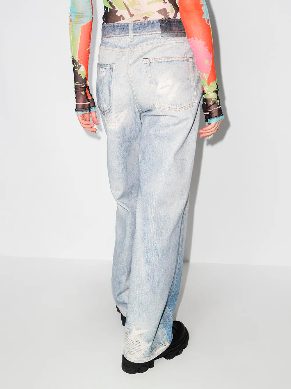 OUR LEGACY-FULL CUT-W4205TDD DIGITAL DENIM PRINT