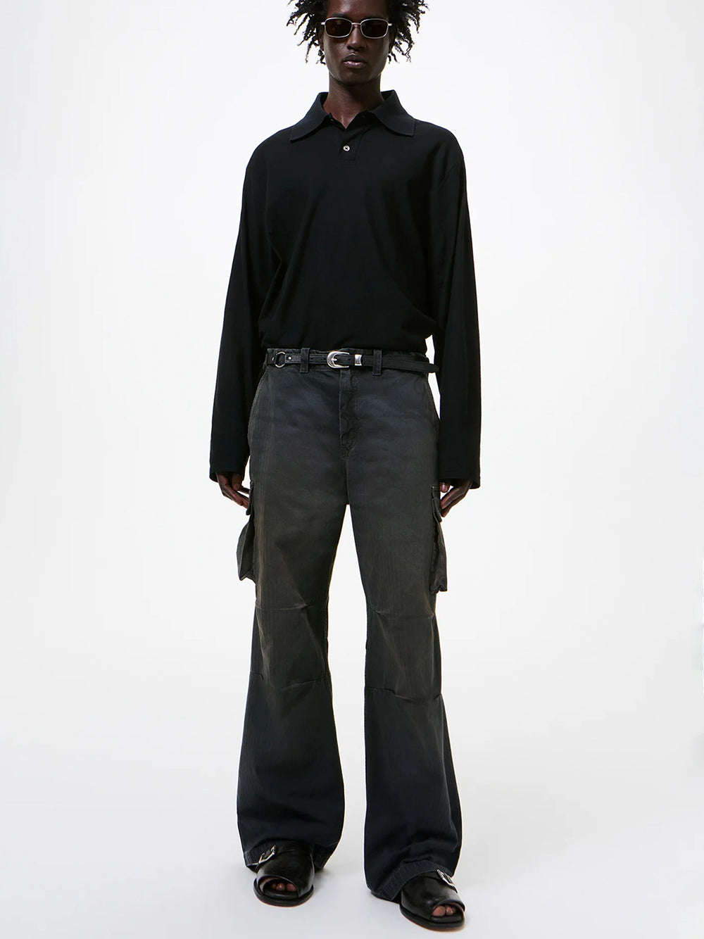 OUR LEGACY-MOUNT CARGO-M2264MCJH NEBULA WASH JUNGLE HERRINGBONE