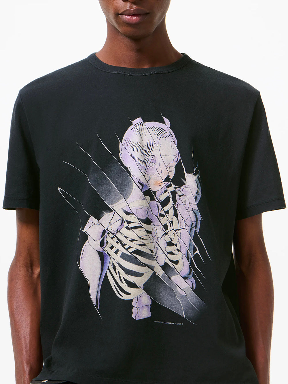 OUR LEGACY-NEW BOX T-SHIRT-M2266NC CYBERNETIC ANGEL PRINT