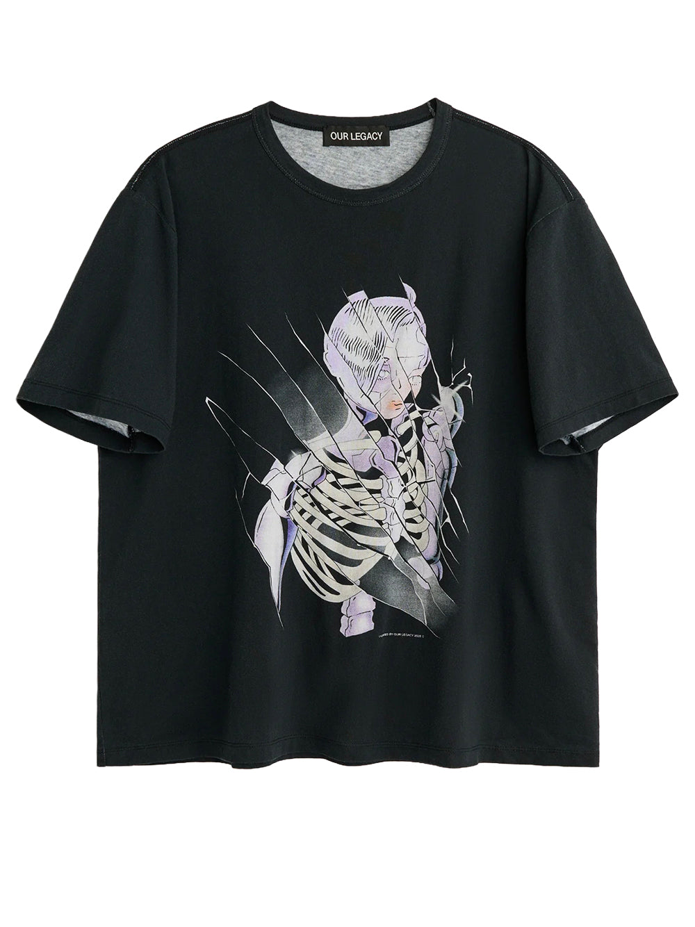 OUR LEGACY-NEW BOX T-SHIRT-M2266NC CYBERNETIC ANGEL PRINT