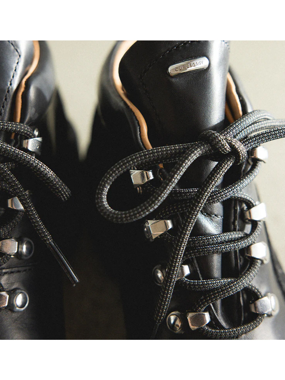 OUR LEGACY-QUEST BOOT-A4257QB BLACK TENSILE CATTLE HIDE