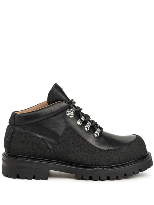 OUR LEGACY-QUEST BOOT-A4257QB BLACK TENSILE CATTLE HIDE