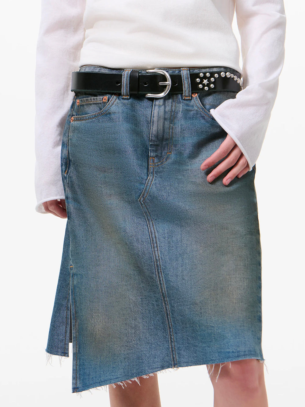 OUR LEGACY-STAR FALL BELT-A4228SB BLACK BRIDLE