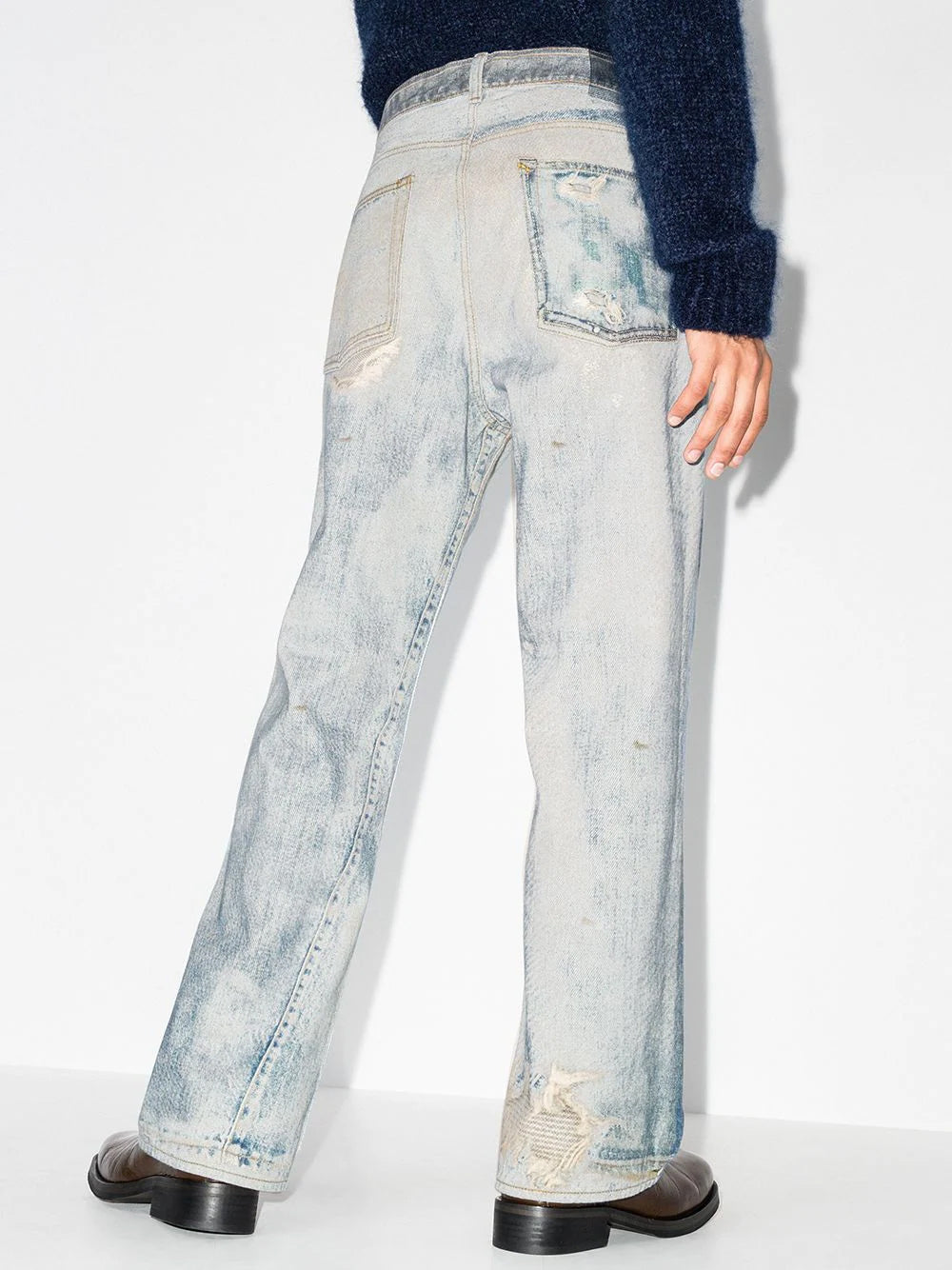 OUR LEGACY-THIRD CUT-M4205TDD DIGITAL DENIM PRINT