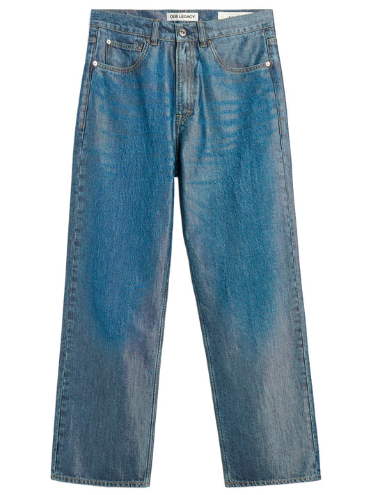 OUR LEGACY-THIRD CUT-M4265TE ELECTRIC BLUE WASH