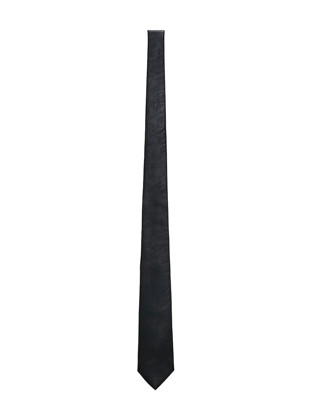 OUR LEGACY-TIE-A4248TBR BLACK REAL FAKE LEATHER