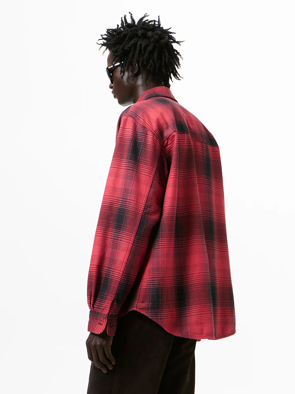 OUR LEGACY-WHOPPIN SHIRT-M4262WBC BISON CHECK RANCH COTTON
