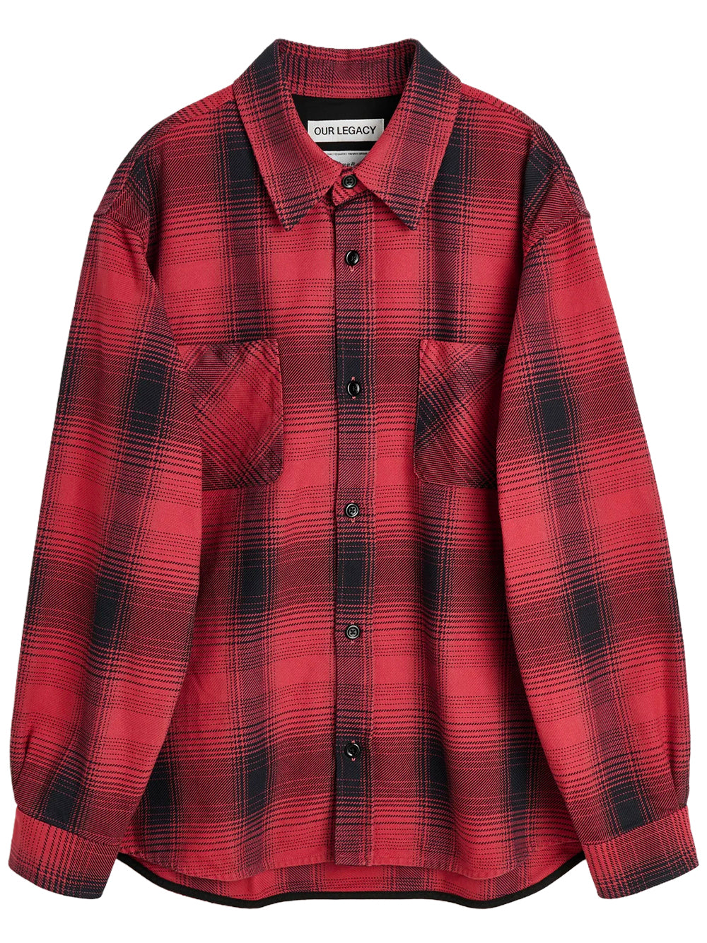 OUR LEGACY-WHOPPIN SHIRT-M4262WBC BISON CHECK RANCH COTTON