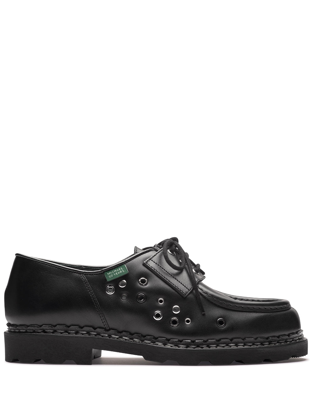 PARABOOT-MICHAEL 1980/MARCHE-238720 NOIRE DEM NOIR/VERT