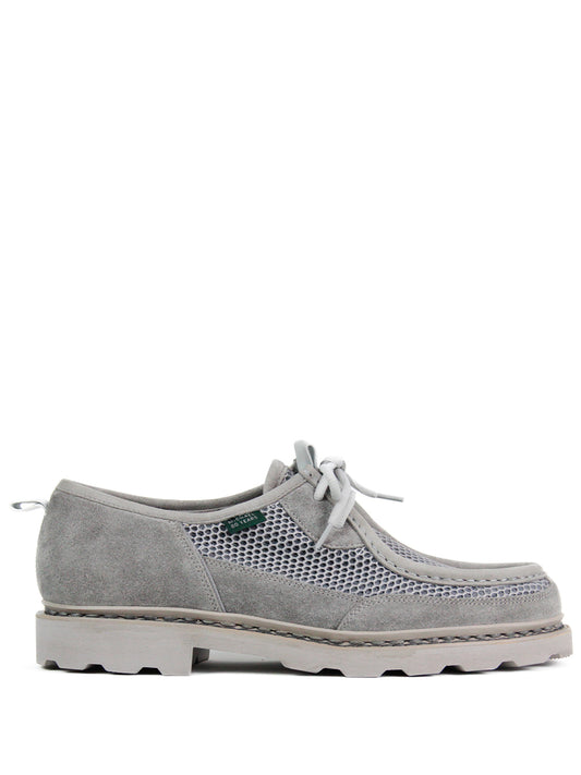 PARABOOT-MICHAEL 2000/MARCHE-239061 GRISE MESH/VEL GRIS CLAIR