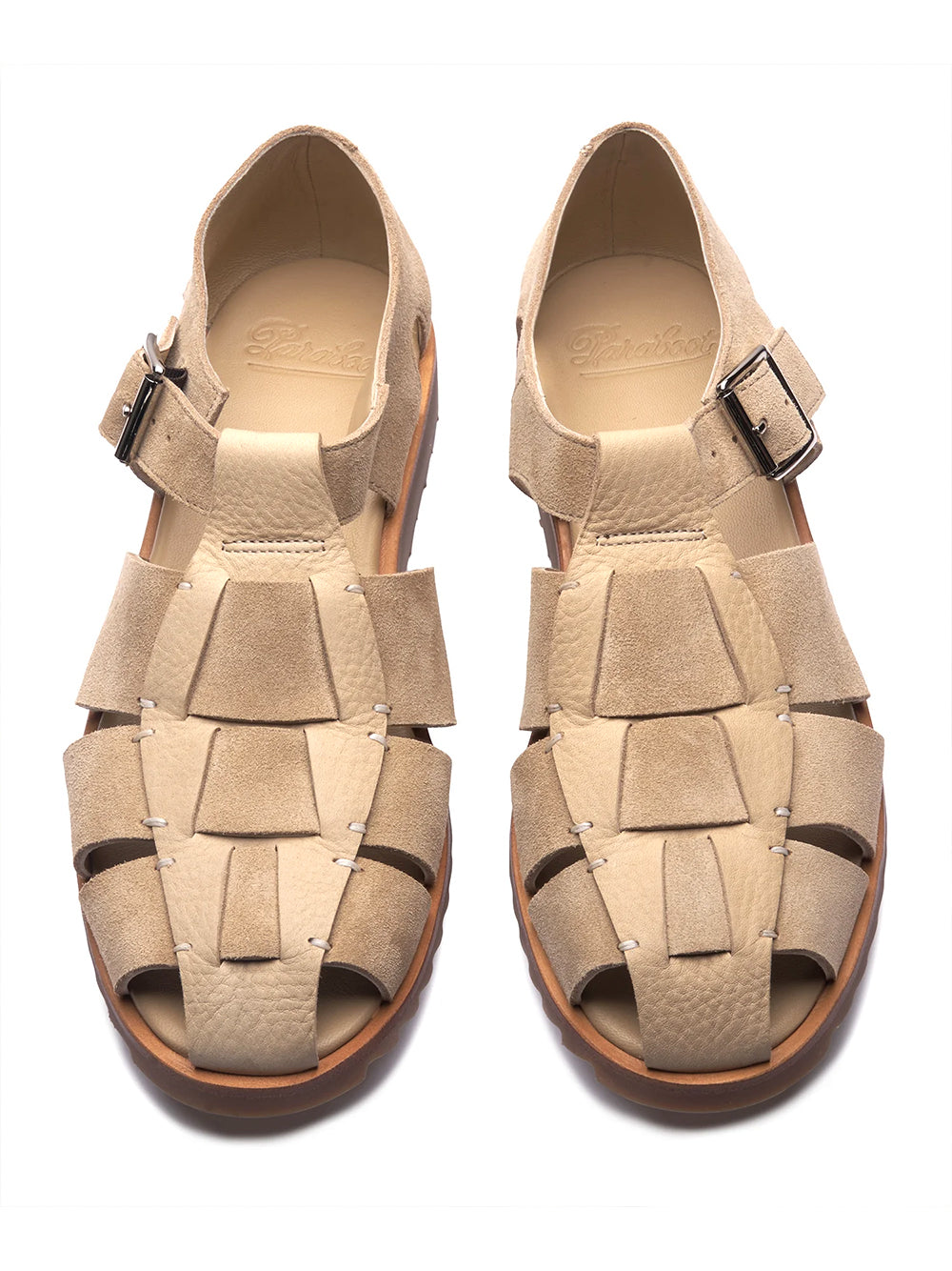 PARABOOT-PACIFIC/SPORT-123367 MIEL VEL/NUB BEIGE