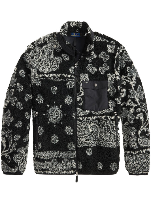 POLO RALPH LAUREN-BANDANNA-PATTERNED HYBRID JACKET-710981790001 YUKON PATCHWORK BANDANA