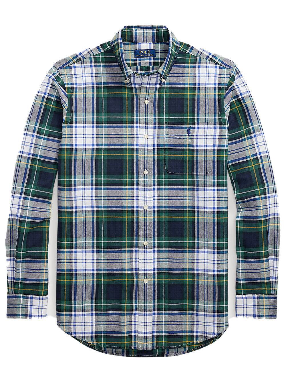 POLO RALPH LAUREN-CUSTOM FIT SPORT SHIRT-710P00629 003 TARTAN