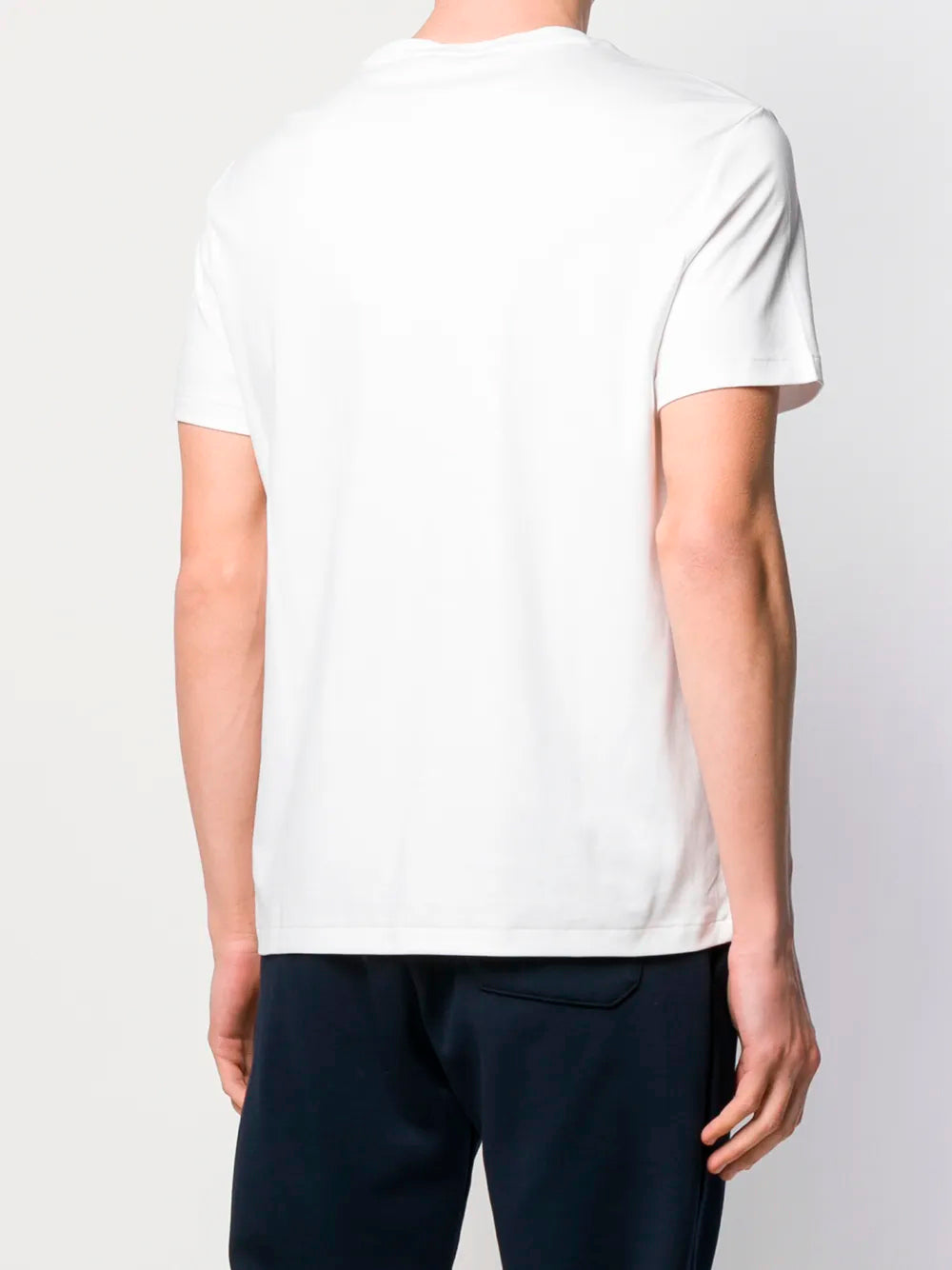 POLO RALPH LAUREN-CUSTOM SLIM FIT SOFT COTTON T-SHIRT-710740727002 WHITE