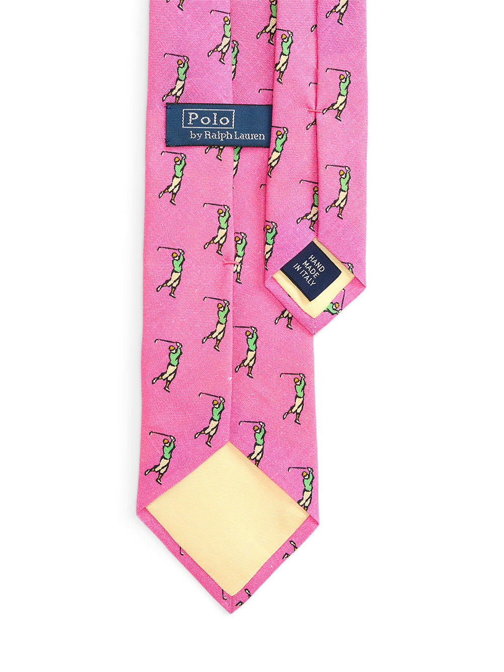 POLO RALPH LAUREN-GOLFER LINEN TIE-712B13466001 PINK