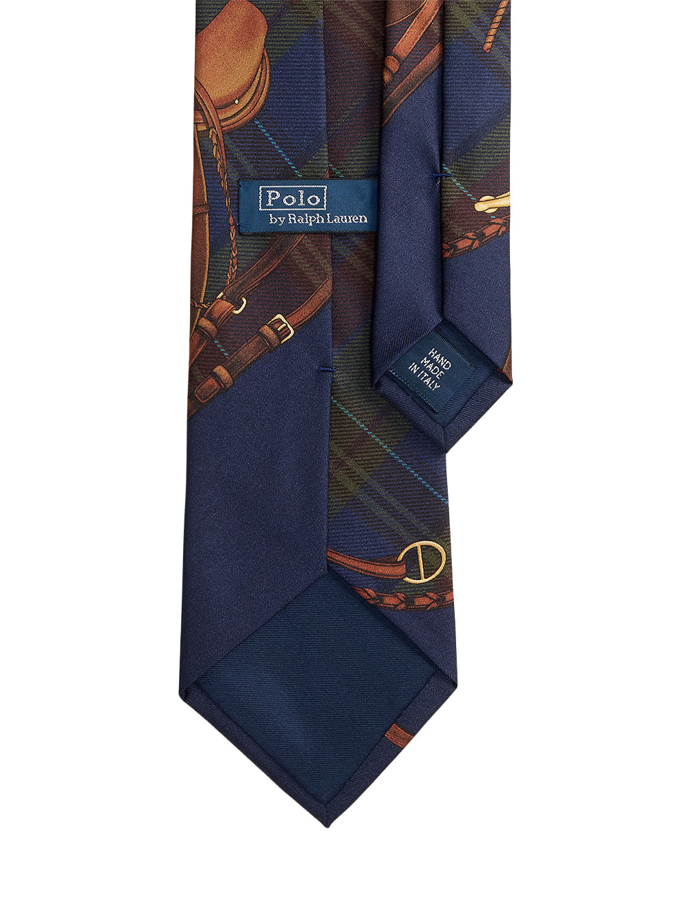 POLO RALPH LAUREN-GRADUATE EQUESTRIAN-PLAID SILK TIE-712B26904001 MULTI