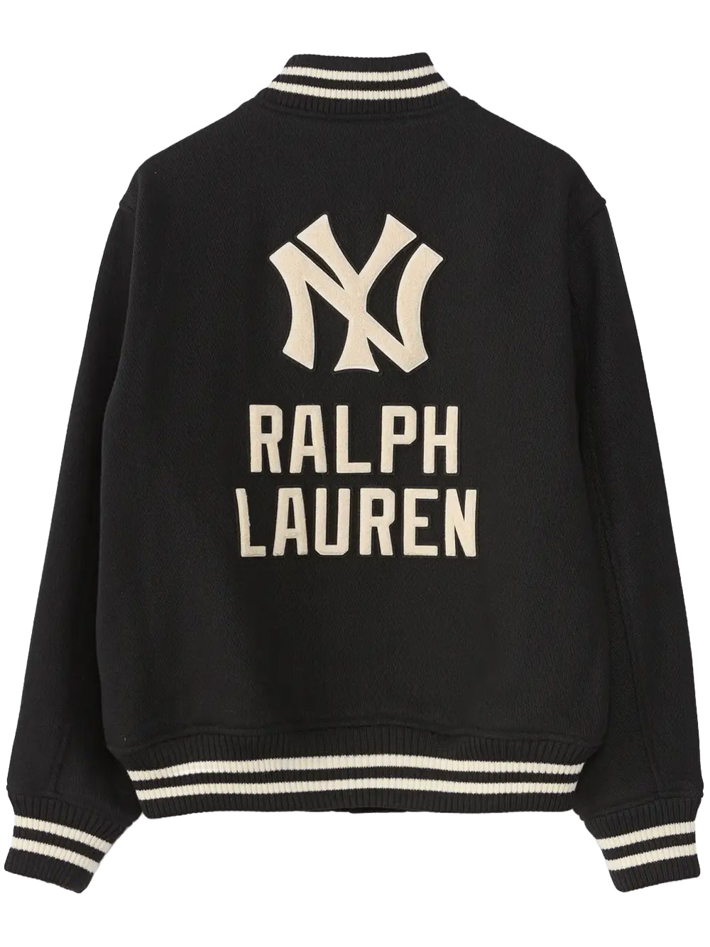 POLO RALPH LAUREN-NY BBALL JKT-LINED BOMBER-710953996500 POLO BLACK