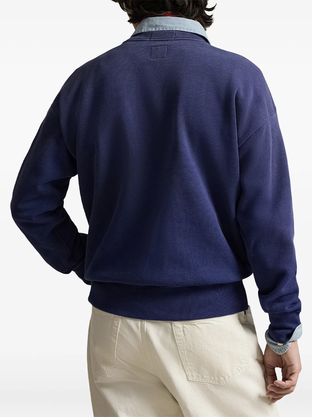 POLO RALPH LAUREN-NY YANKEES KNIT SWEATSHIRT-710B14459002 FRESHWATER