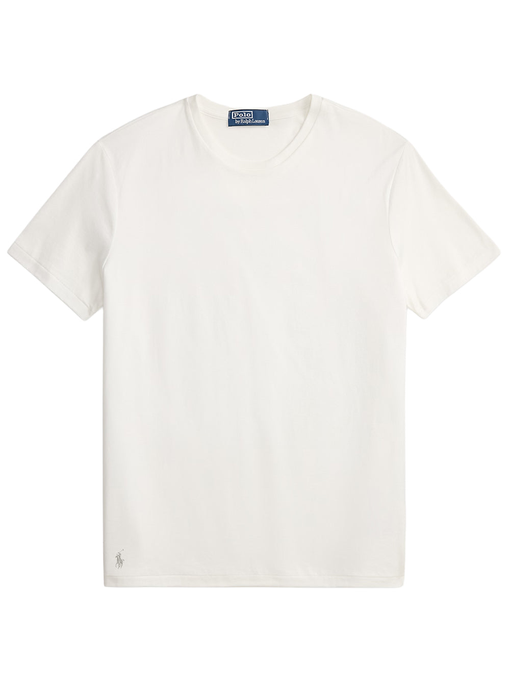 POLO RALPH LAUREN-STANDARD FIT LISLE T-SHIRT-710B13483002 WHITE