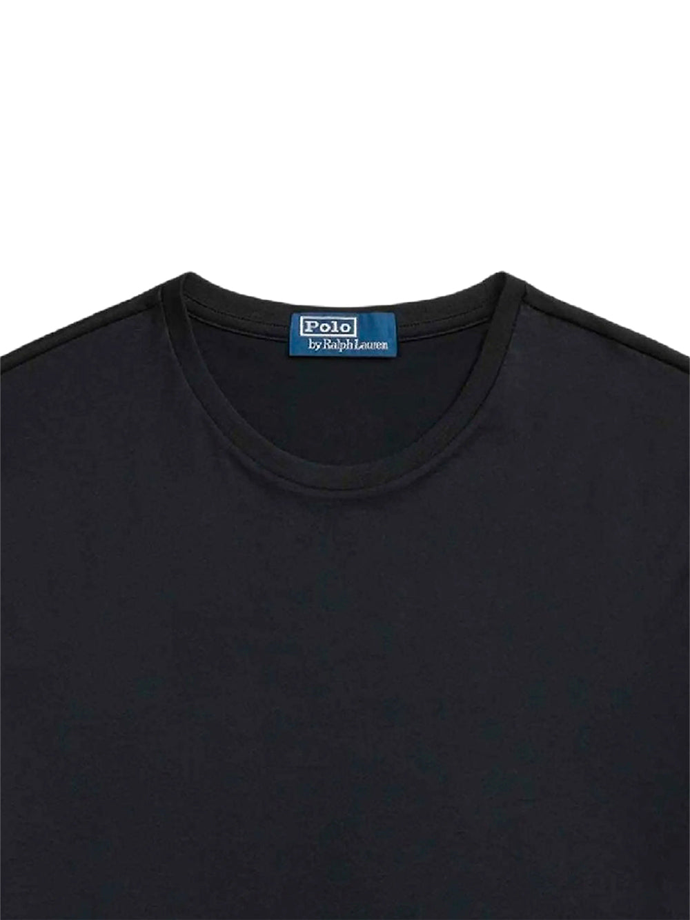 POLO RALPH LAUREN-STANDARD FIT LISLE T-SHIRT-710B13483003 POLO BLACK