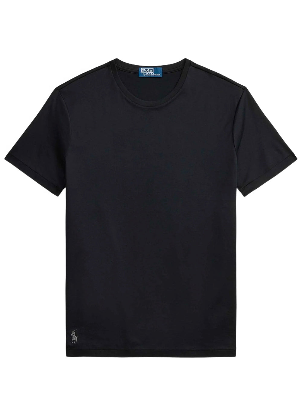 POLO RALPH LAUREN-STANDARD FIT LISLE T-SHIRT-710B13483003 POLO BLACK
