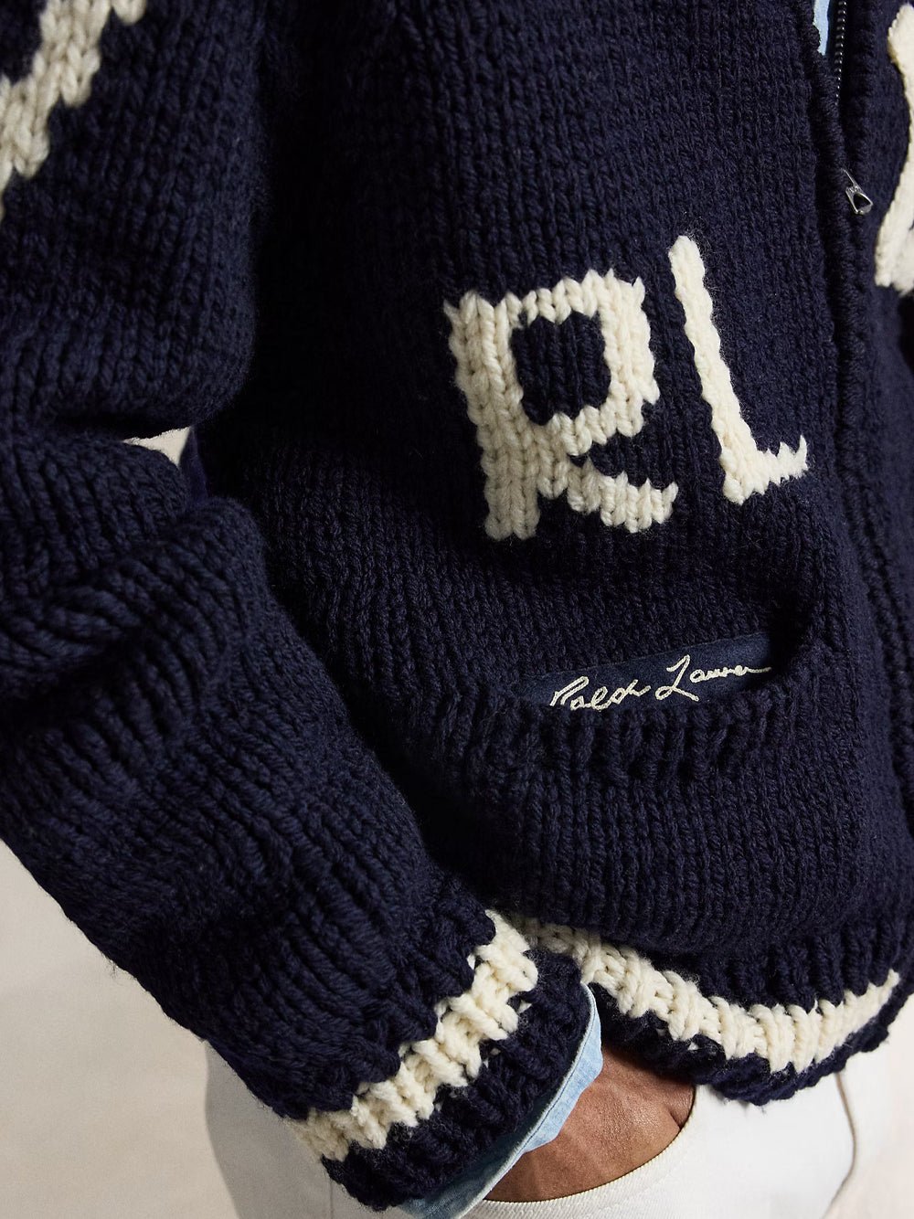 SWEATER-FULL ZIP NY YANKEES