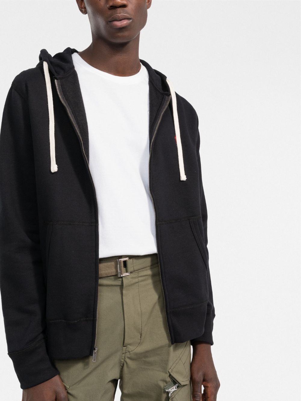 POLO RALPH LAUREN-THE RL FLEECE HOODIE-710813297001 POLO BLACK