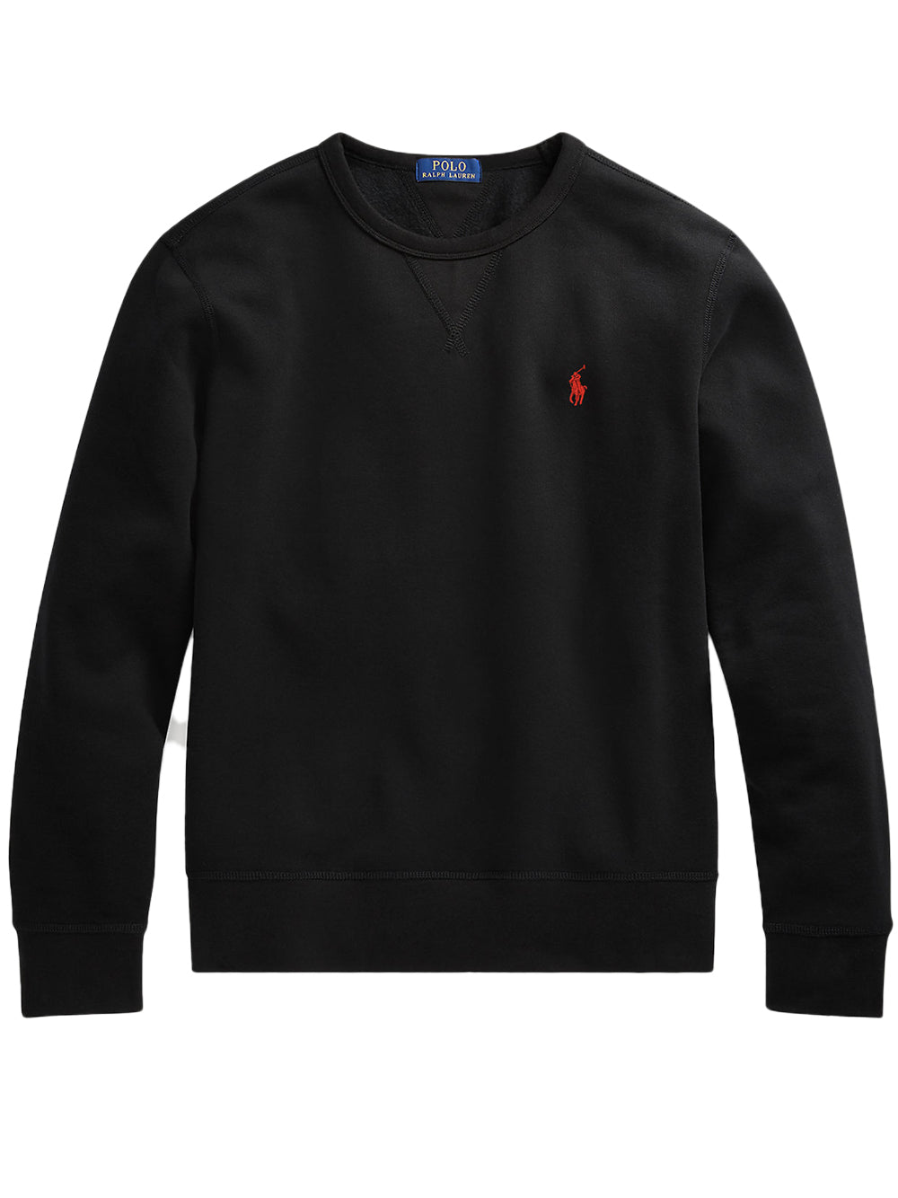 POLO RALPH LAUREN-THE RL FLEECE SWEATSHIRT-710766772001 POLO BLACK