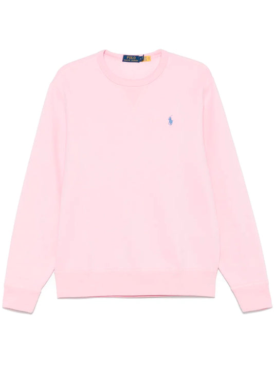 POLO RALPH LAUREN-THE RL FLEECE SWEATSHIRT-710766772063 CARAMEL PINK