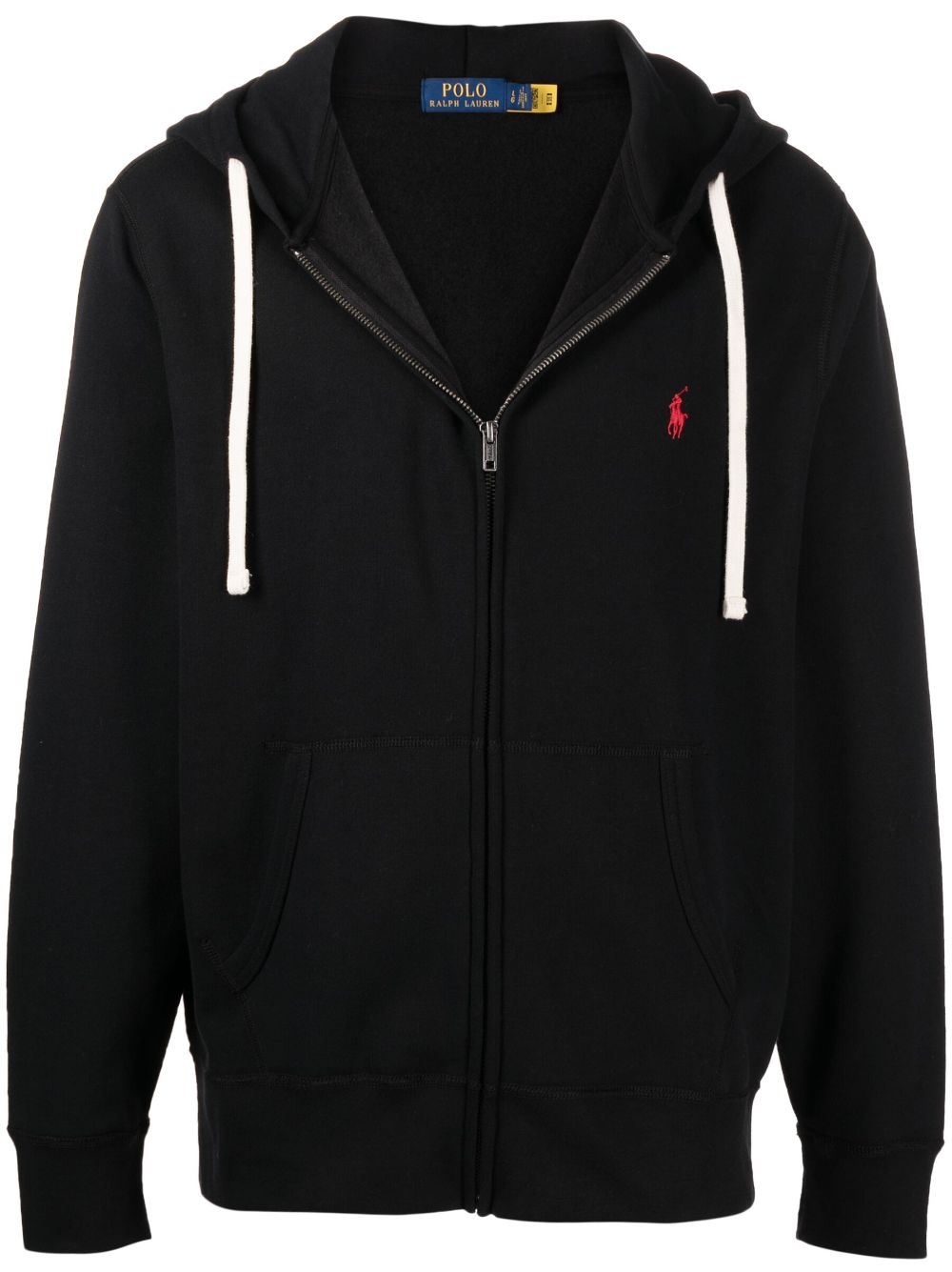 POLO RALPH LAUREN-THE RL FLEECE ZIP HOODIE-710813297001 POLO BLACK