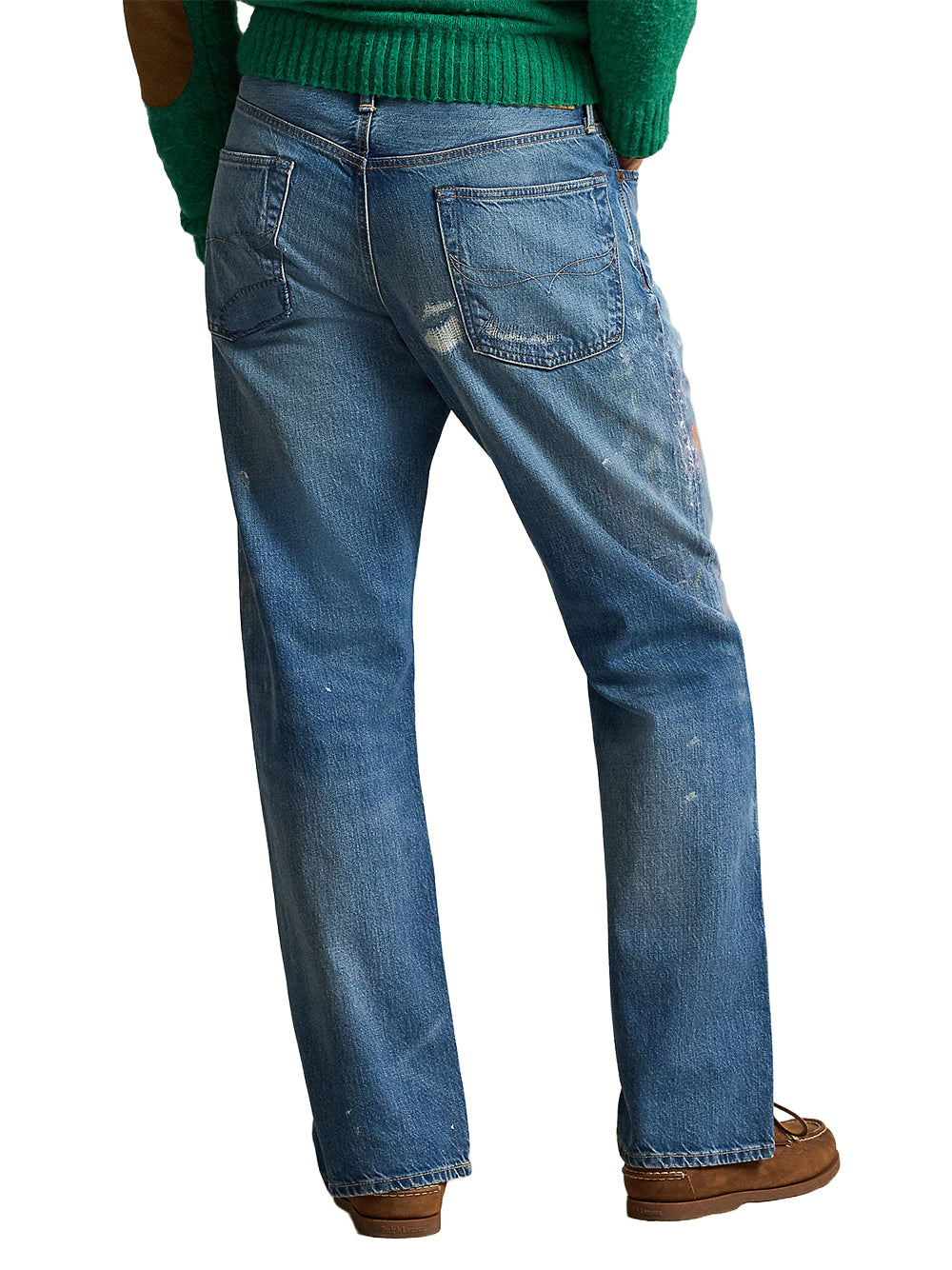 POLO RALPH LAUREN-VINTAGE CLASSIC DISTRESSED JEAN-710B24579001 ROCKWALL