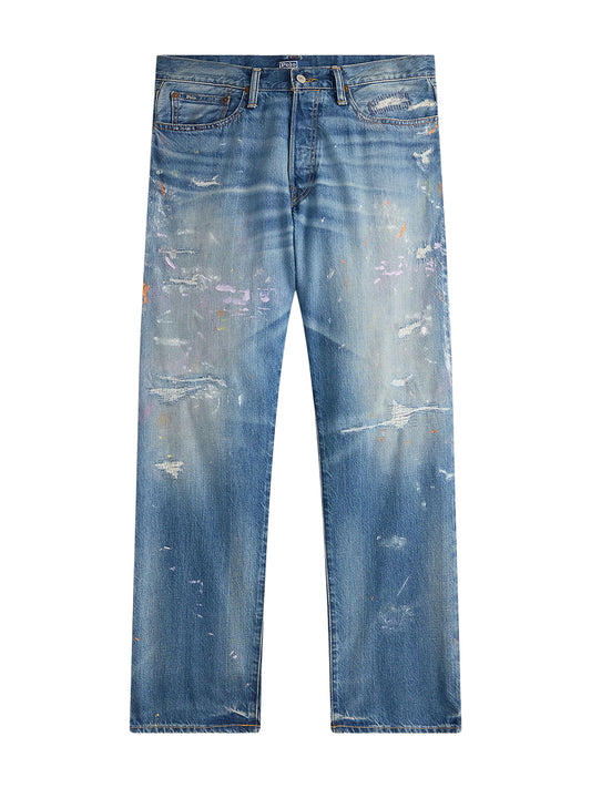 POLO RALPH LAUREN-VINTAGE CLASSIC DISTRESSED JEAN-710B24579001 ROCKWALL