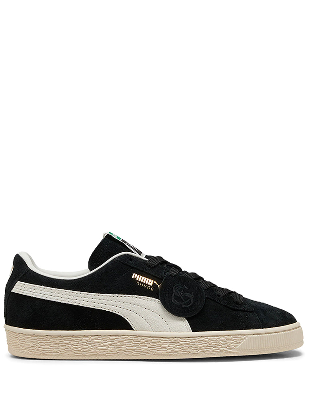 PUMA-SUEDE CHARLES F. STEAD I-403700.01 01 PUMA BLACK/PUMA WHITE