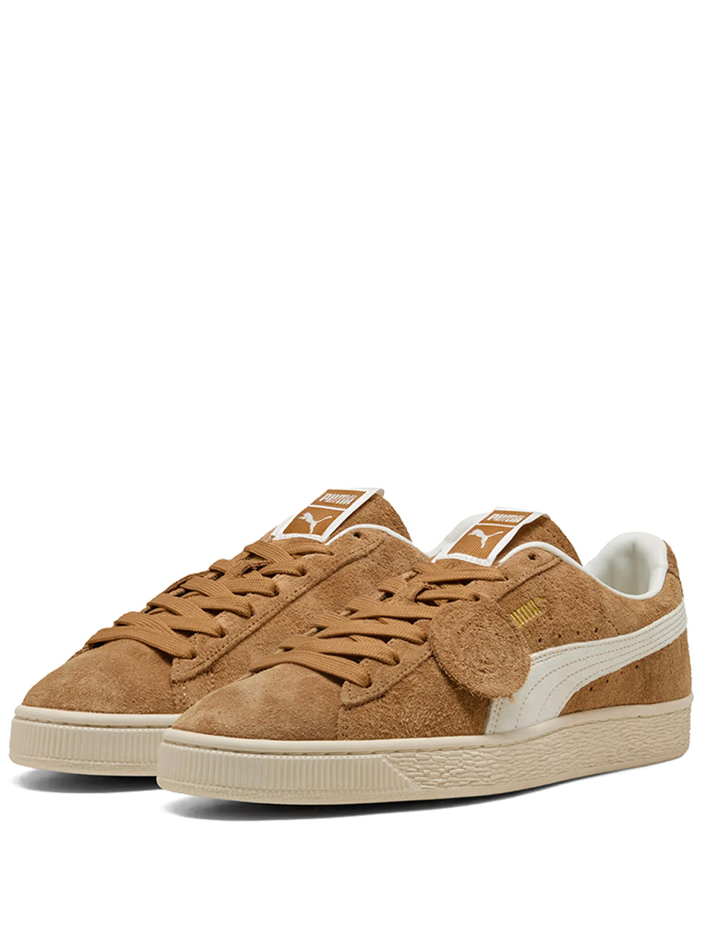 PUMA-SUEDE CHARLES F. STEAD V-403767.03 03 HONEY BUTTER/PUMA WHITE