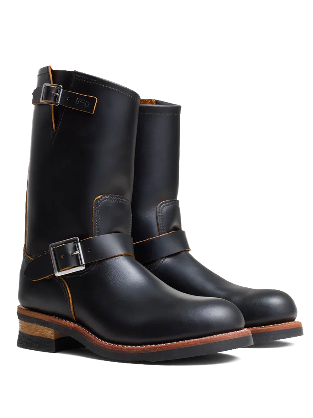 RED WING SHOES-2966 ENGINEER-02966 BLACK