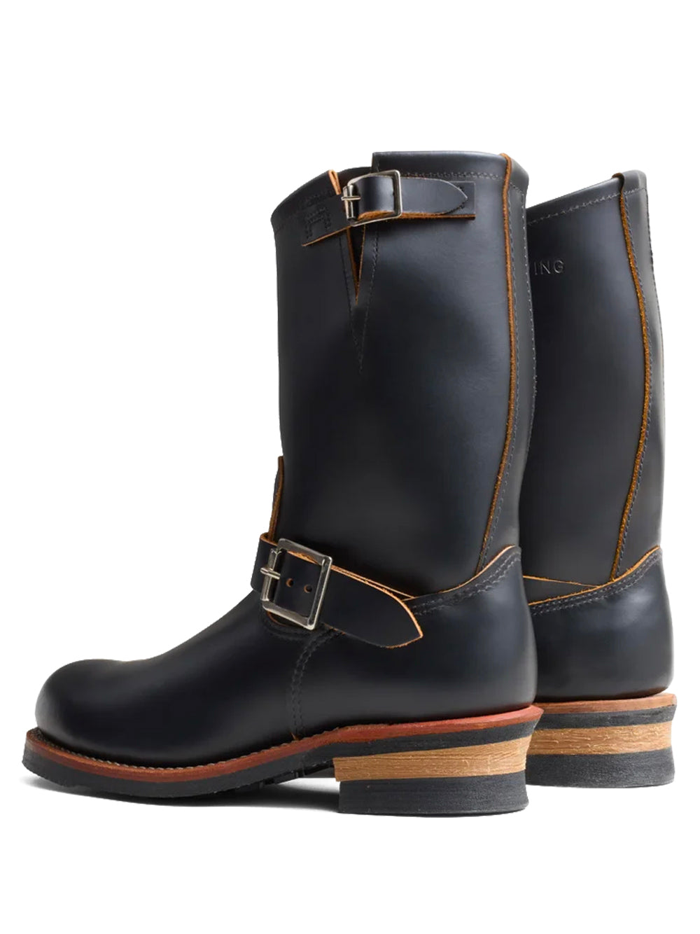 RED WING SHOES-2966 ENGINEER-02966 BLACK