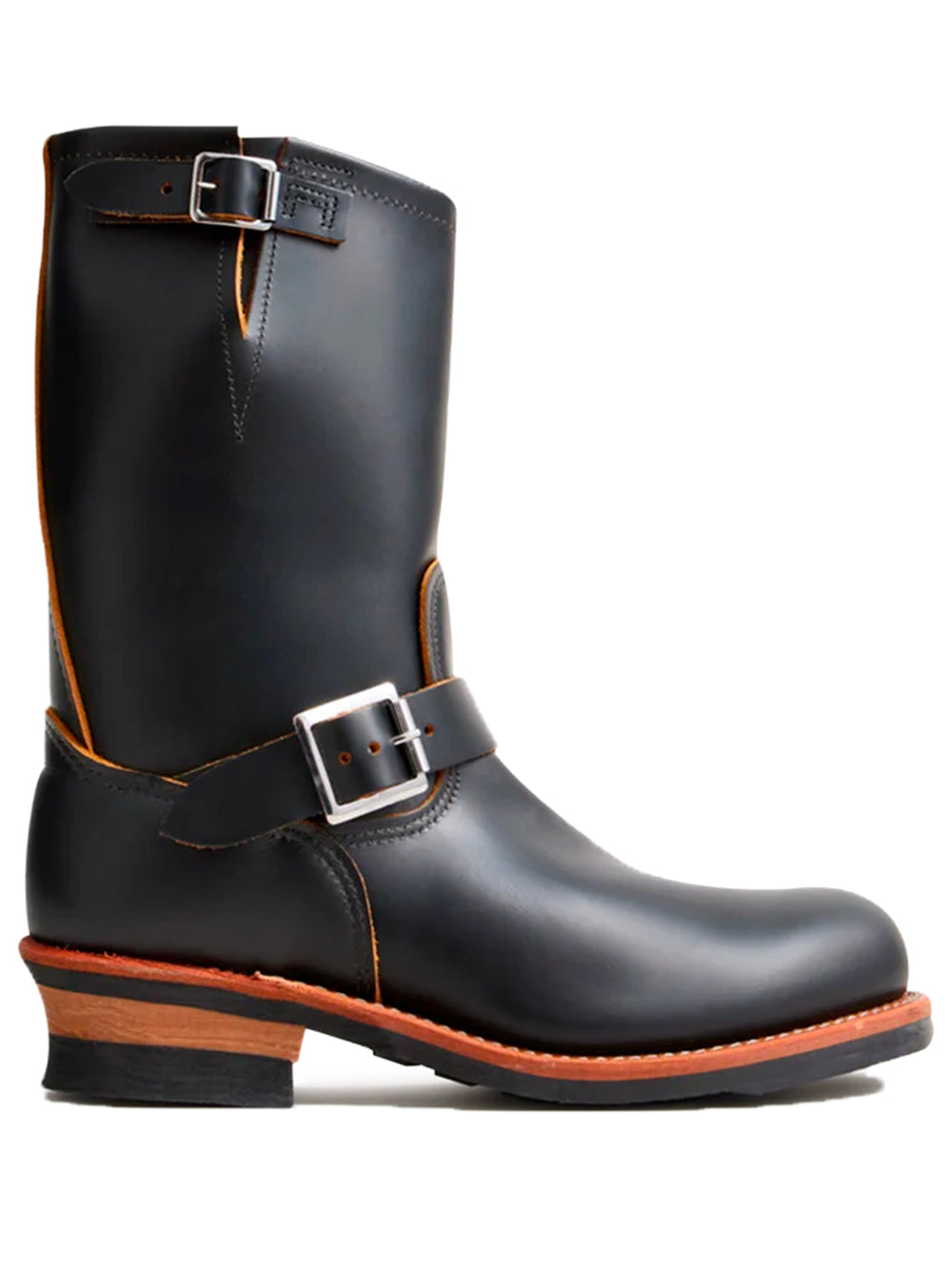 RED WING SHOES-2966 ENGINEER-02966 BLACK