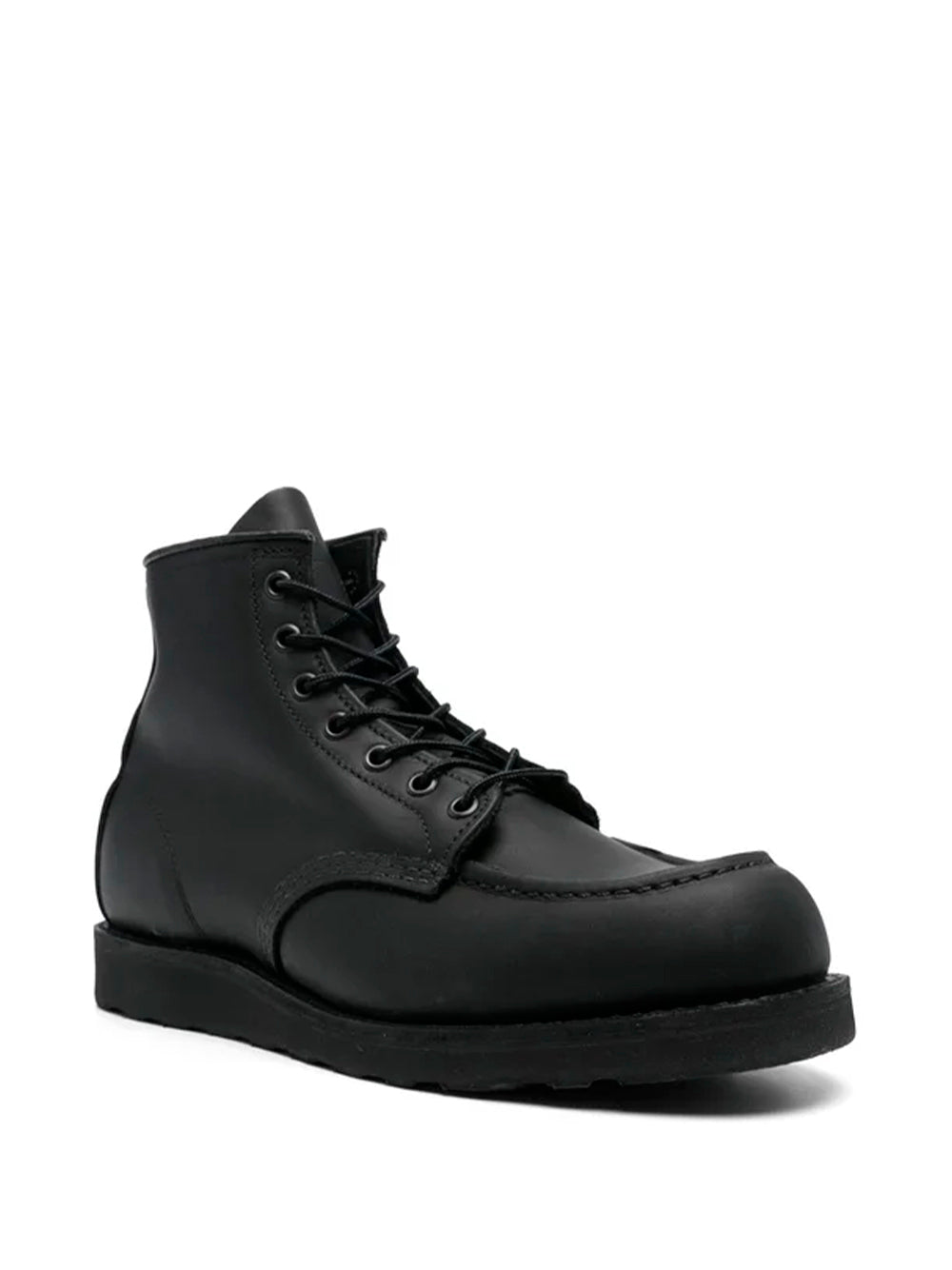 RED WING SHOES-8074 CLASSIC MOC-08074 BLACK